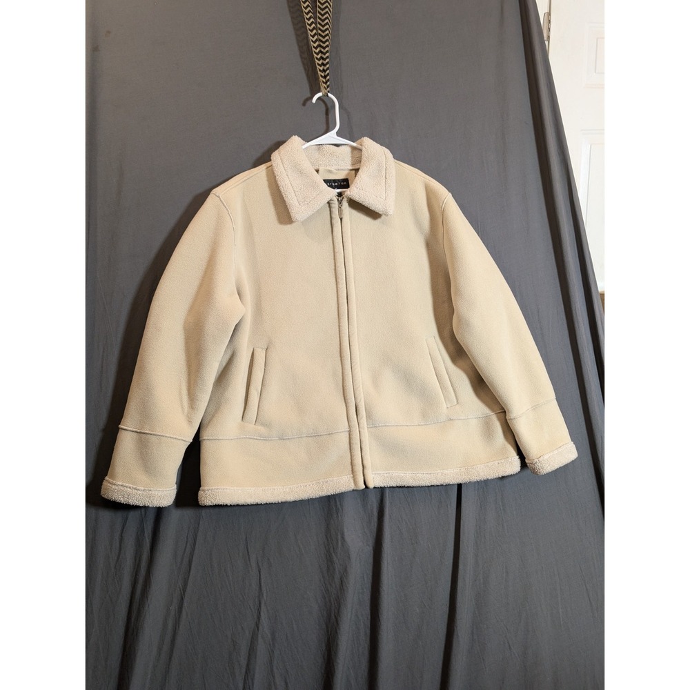 Braetan Women's Long‎ Sleeve Color Beige Size 2X